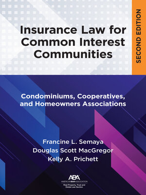 cover image of Insurance Law for Common Interest Communities
